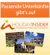 Ferienwohnungen, Ferienh�user, Pensionen und Hotels bei Holidayinsider